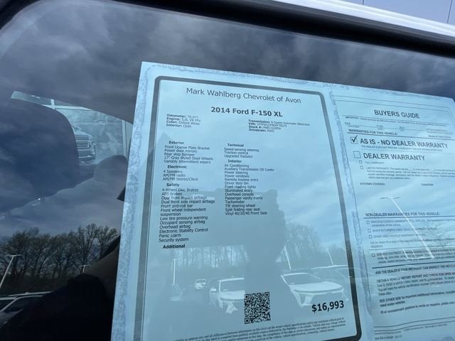 2014 Ford F-150 XL