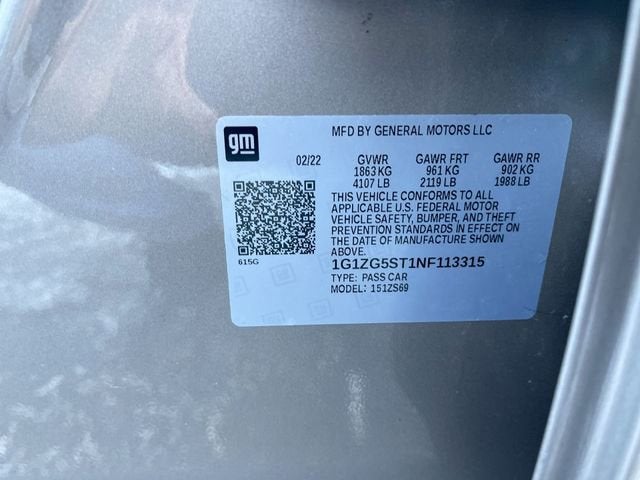 2022 Chevrolet Malibu RS