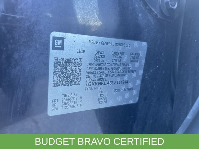 2020 GMC Acadia SLE