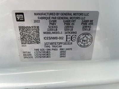 2023 GMC Sierra 3500 HD SLE