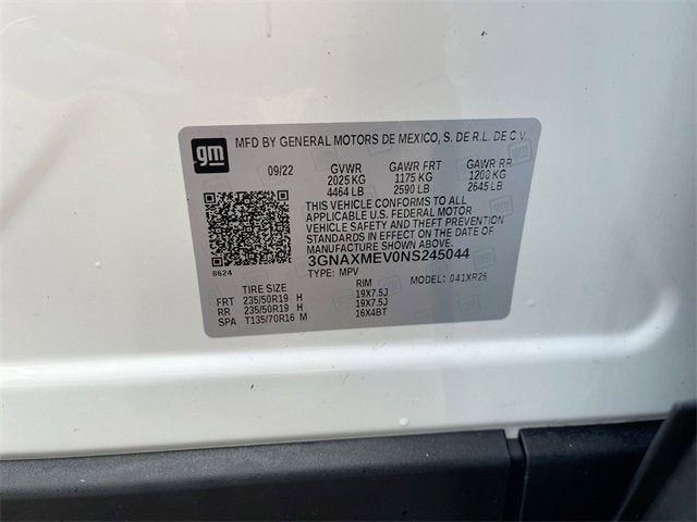 2022 Chevrolet Equinox RS