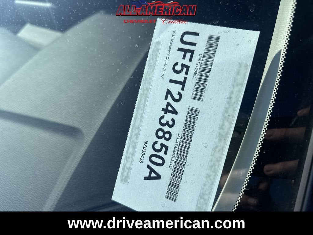 2022 Mitsubishi Outlander ES