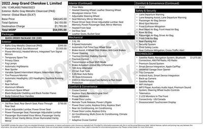 2022 Jeep Grand Cherokee L Limited 4x4