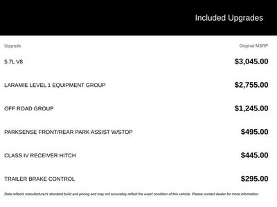2023 RAM 1500 Laramie Crew Cab 4x4 5'7' Box