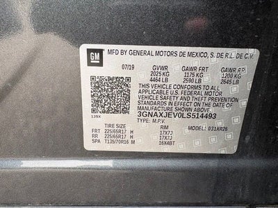 2020 Chevrolet Equinox FWD 2FL