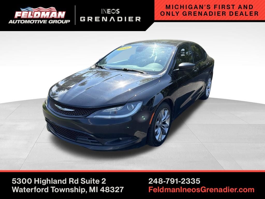 2016 Chrysler 200 S
