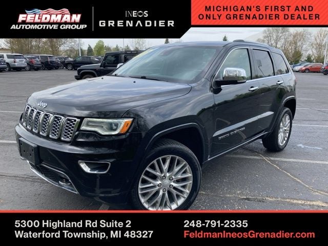 2018 Jeep Grand Cherokee Overland