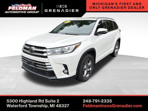 2017 Toyota Highlander Limited