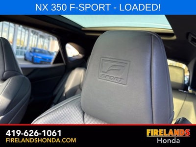 2022 Lexus NX 350 F SPORT Handling