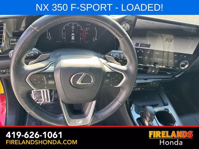 2022 Lexus NX 350 F SPORT Handling