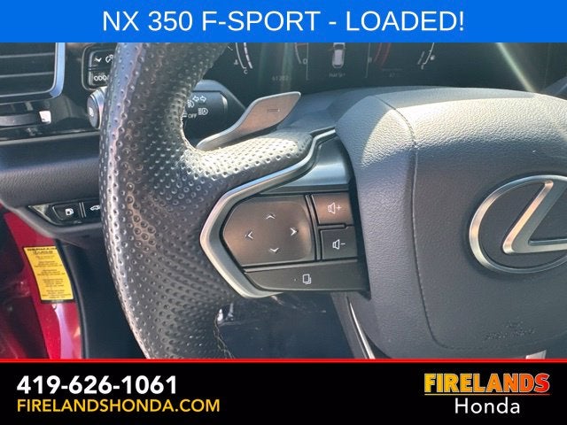 2022 Lexus NX 350 F SPORT Handling