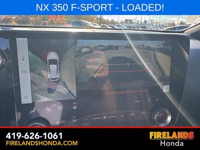 2022 Lexus NX 350 F SPORT Handling