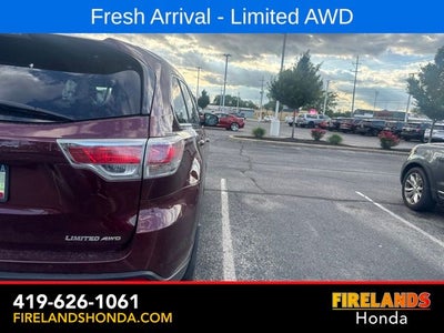 2014 Toyota Highlander Limited