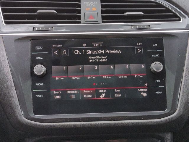 2022 Volkswagen Tiguan 2.0T SE R-Line Black