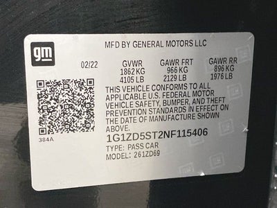 2022 Chevrolet Malibu LT