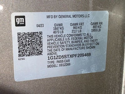 2023 Chevrolet Malibu LT 1LT