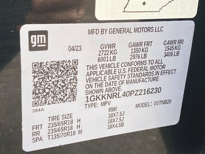 2023 GMC Acadia SLE