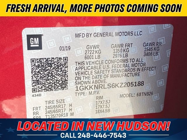 2019 GMC Acadia SLE-1
