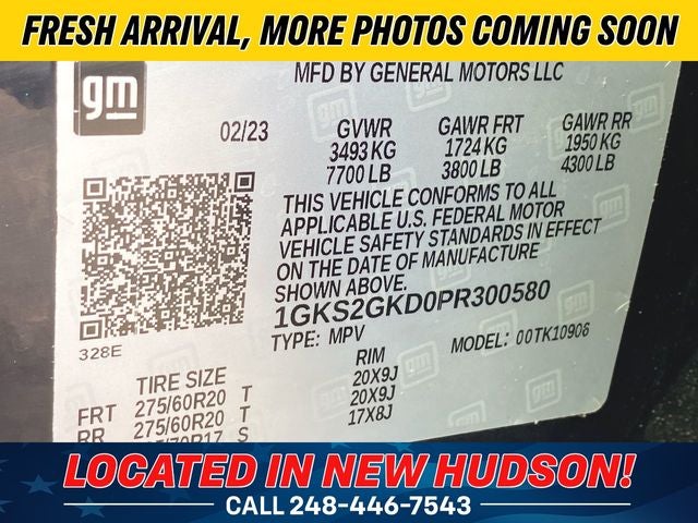 2023 GMC Yukon XL SLT