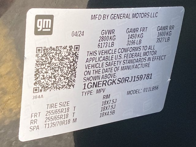 2024 Chevrolet Traverse LT 1LT