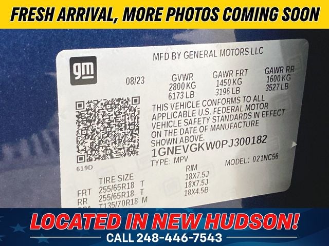 2023 Chevrolet Traverse LT 1LT