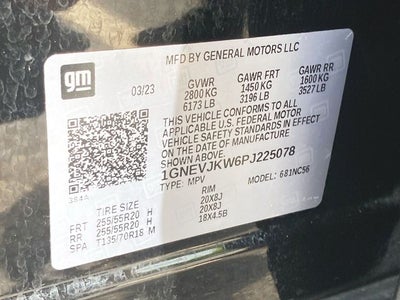 2023 Chevrolet Traverse RS