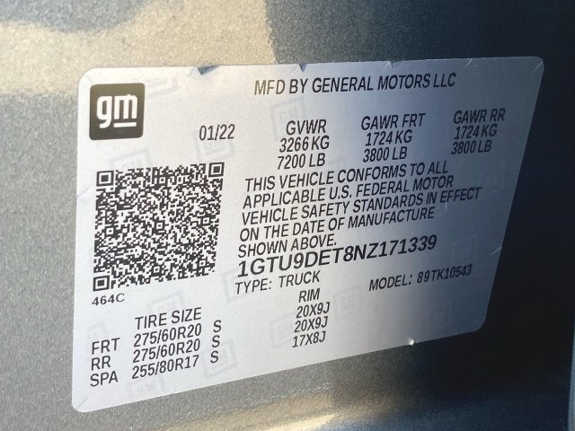 2022 GMC Sierra 1500 Limited SLT