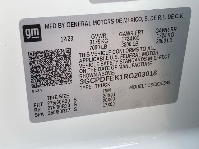 2024 Chevrolet Silverado 1500 LT Trail Boss