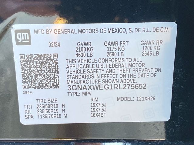 2024 Chevrolet Equinox RS