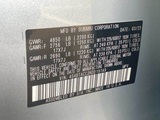 2022 Subaru Outback Premium