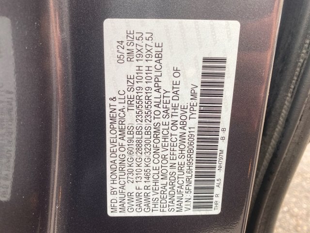 2024 Honda Odyssey Elite
