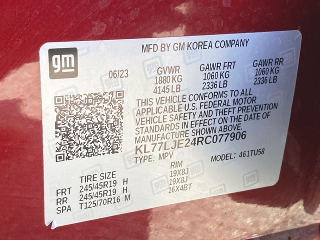 2024 Chevrolet Trax 2RS