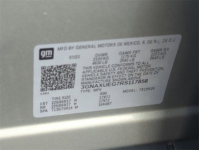 2024 Chevrolet Equinox AWD LT