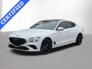 2023 Genesis G70 3.3T AWD/CERTIFIED/SUNROOF/19&quot; WHEELS/HEATED &amp; COOLED S