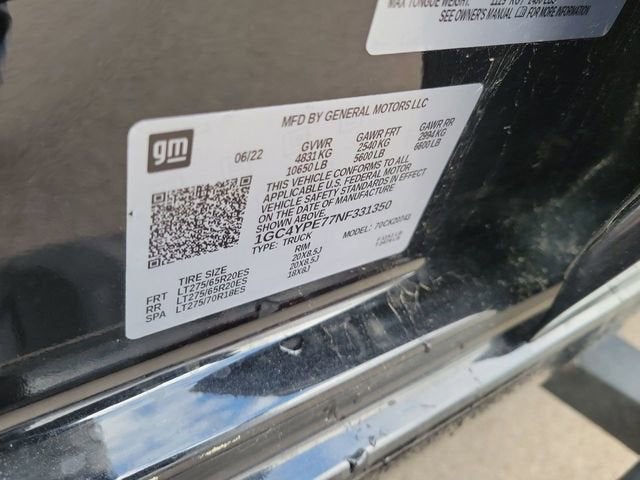 2022 Chevrolet Silverado 2500 HD LTZ