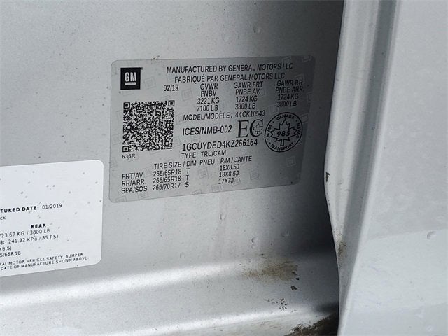 2019 Chevrolet Silverado 1500 LT