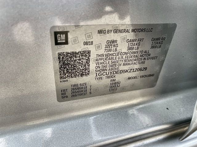 2019 Chevrolet Silverado 1500 LT