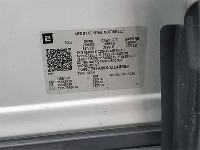 2018 Chevrolet Traverse LT Cloth