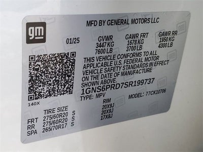 2025 Chevrolet Tahoe Z71