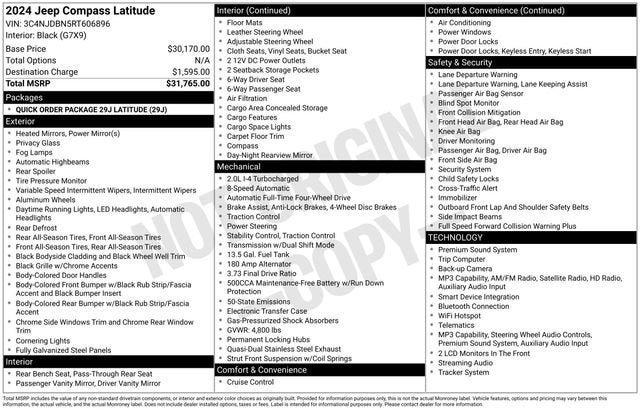 2024 Jeep Compass Latitude