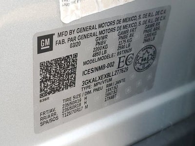 2020 GMC Terrain Denali