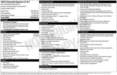 2025 Chevrolet Equinox LT