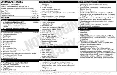 2024 Chevrolet Trax LS