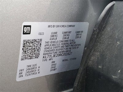 2024 Chevrolet Trax 2RS