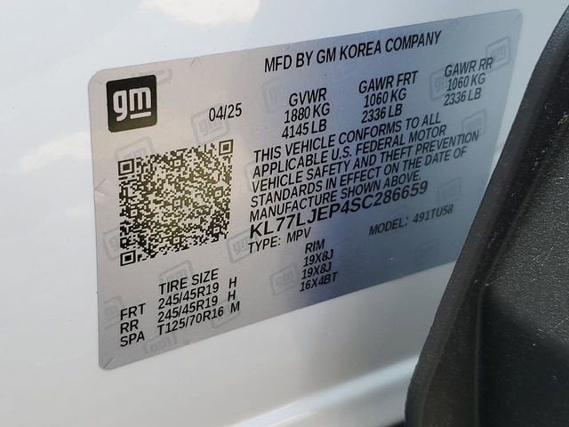 2025 Chevrolet Trax 2RS