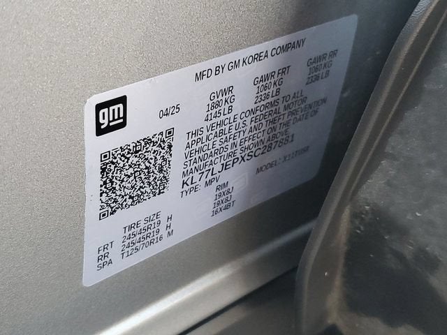 2025 Chevrolet Trax 2RS