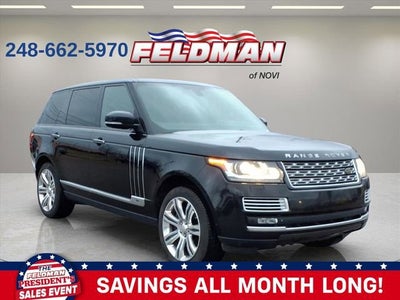 2015 Land Rover Range Rover 5.0L V8 Supercharged Autobiography Black