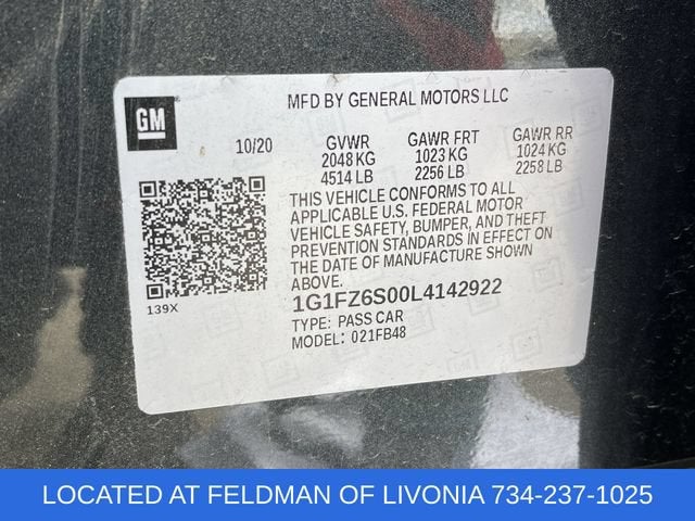 2020 Chevrolet Bolt EV Premier