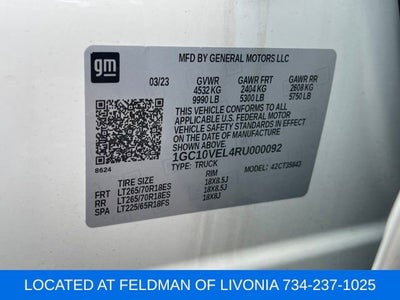 2024 Chevrolet Silverado EV Work Truck