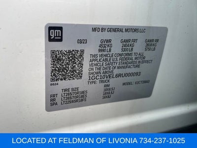 2024 Chevrolet Silverado EV Work Truck